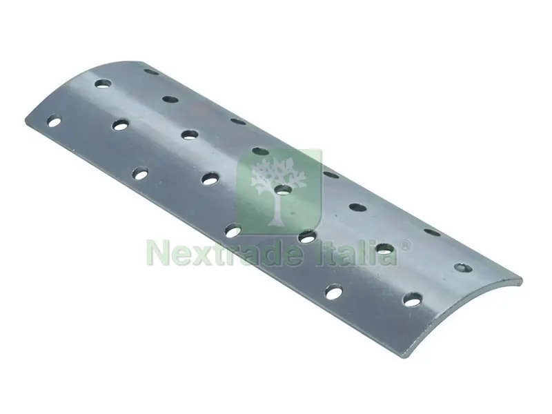 25PZ Piastra Diritta per Pali Tondi mm.160x50 — Isolanti e reti — rif. FERX.VIT45403