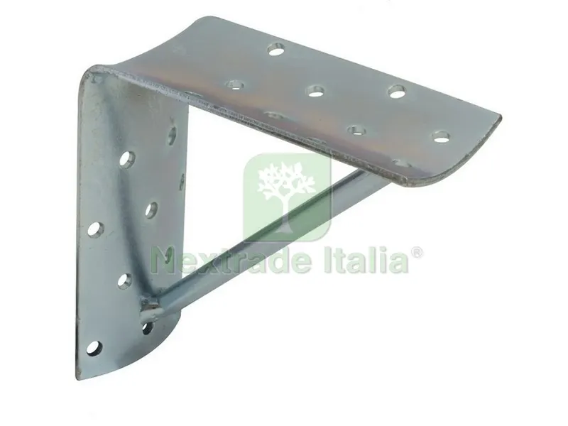 20PZ PIASTRA ANGOLARE PER PALI TONDI CON RINFORZO mm.100X100x50 — Profili e angolari decorativi — rif. FERX.VIT45406 20PZ PIASTRA ANGOLARE PER PALI TONDI CON RINFORZO mm.100X100x50 — Profili e angolari decorativi — rif. FERX.VIT45406