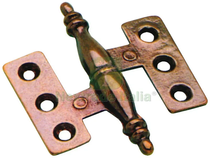 24PZ CERNIERA BAROCCO mm. 55x43x32 Dx — Cerniere e cardini — rif. FERX.VIT13464