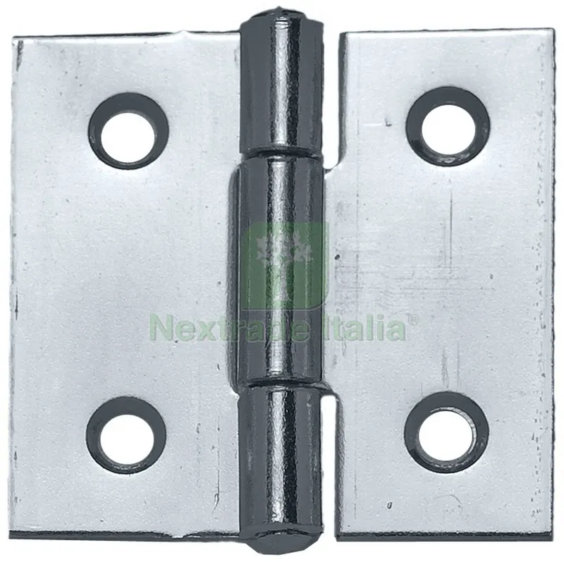 24PZ Cerniera Quadra Perno Fisso in Acciaio Zincato mm. 31,5x31,5 — Cerniere e cardini — rif. FERX.VIT49705 24PZ Cerniera Quadra Perno Fisso in Acciaio Zincato mm. 31,5x31,5 — Cerniere e cardini — rif. FERX.VIT49705