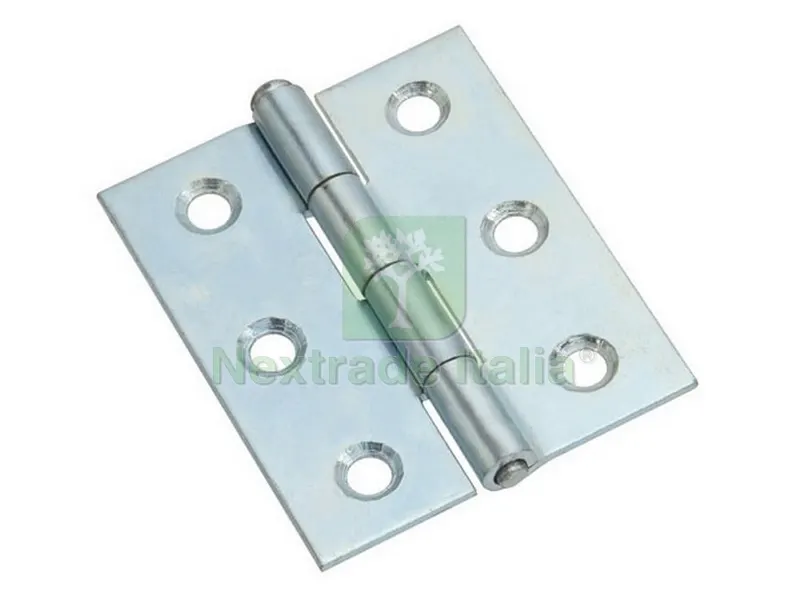 24PZ CERNIERA PESANTE PERNO REMOVIBILE mm.100x75 (4) — Cerniere e cardini — rif. FERX.VIT42219 24PZ CERNIERA PESANTE PERNO REMOVIBILE mm.100x75 (4) — Cerniere e cardini — rif. FERX.VIT42219