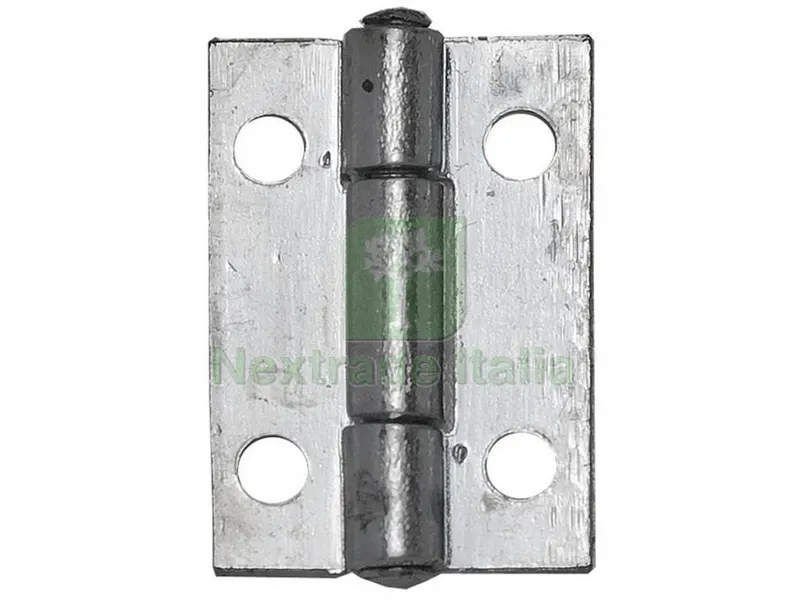 24PZ Cerniera Stretta Perno Fisso in Acciaio Zincato mm. 25x19 — Cerniere e cardini — rif. FERX.VIT49711 24PZ Cerniera Stretta Perno Fisso in Acciaio Zincato mm. 25x19 — Cerniere e cardini — rif. FERX.VIT49711