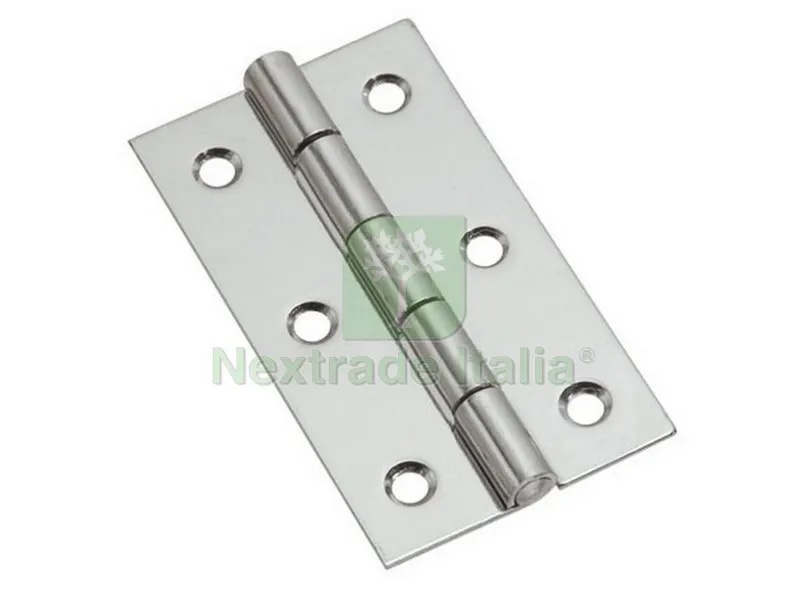 24PZ Cerniera Perno Fisso Inox Stretta mm.40x30 — Cerniere e cardini — rif. FERX.VIT45454 24PZ Cerniera Perno Fisso Inox Stretta mm.40x30 — Cerniere e cardini — rif. FERX.VIT45454