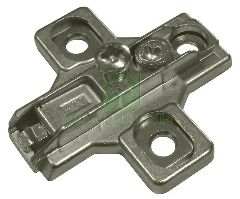 12PZ Basetta Regolabile per Cerniere — Cerniere e cardini — rif. FERX.VIT28799 12PZ Basetta Regolabile per Cerniere — Cerniere e cardini — rif. FERX.VIT28799