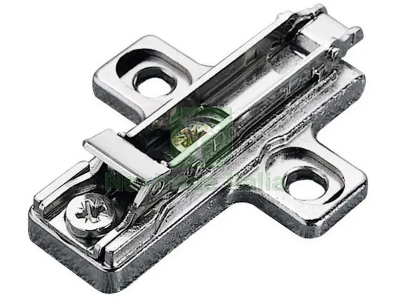 12PZ Basetta Regolabile a Sgancio Rapido per Cerniere — Cerniere e cardini — rif. FERX.VIT51078 12PZ Basetta Regolabile a Sgancio Rapido per Cerniere — Cerniere e cardini — rif. FERX.VIT51078