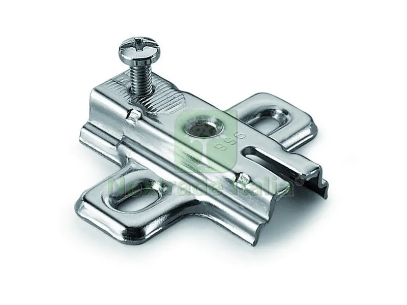 12PZ Basetta Regolabile per Cerniere — Cerniere e cardini — rif. FERX.VIT38350 12PZ Basetta Regolabile per Cerniere — Cerniere e cardini — rif. FERX.VIT38350