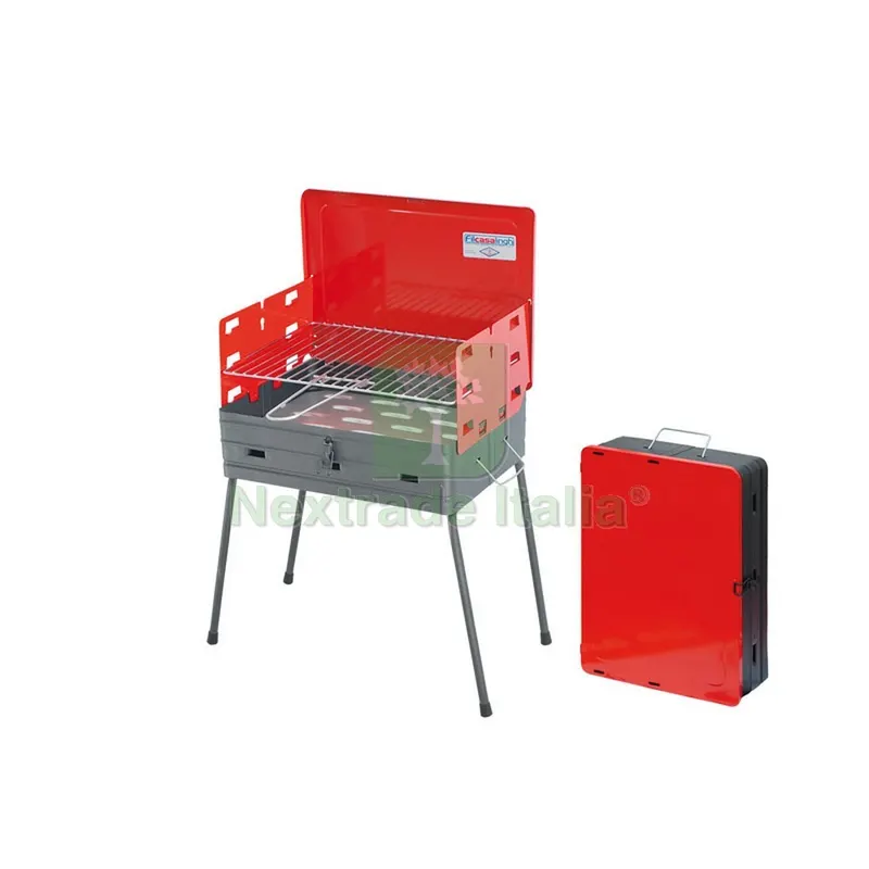 Barbecue Richiudibile in Valigetta Happy cm. 41x30x48 h — Tempo libero outdoor — rif. FERX.VIT25578 Barbecue Richiudibile in Valigetta Happy cm. 41x30x48 h — Tempo libero outdoor — rif. FERX.VIT25578