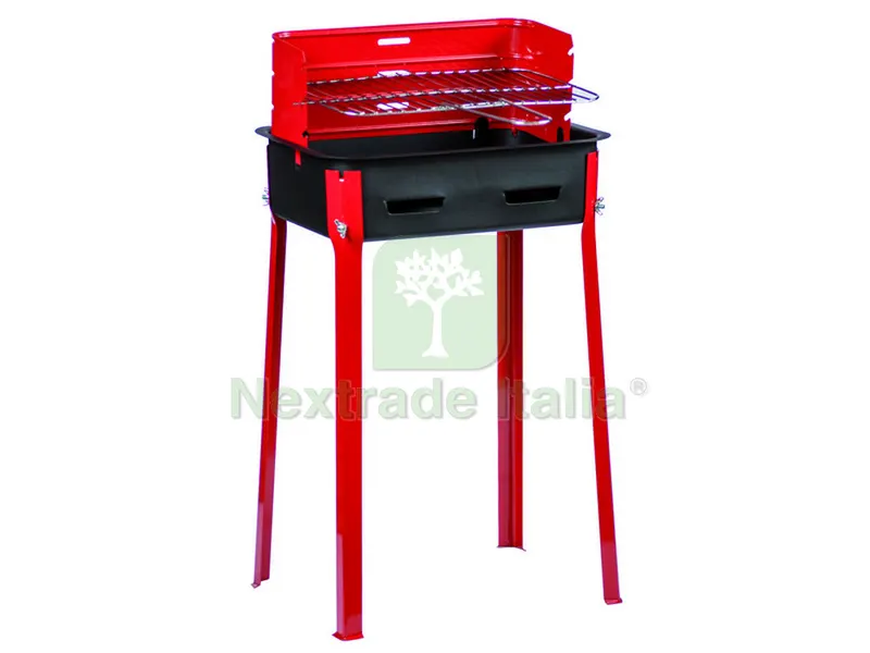 Barbecue Rettangolare cm. 35x25x65 h — Tempo libero outdoor — rif. FERX.VIT37222