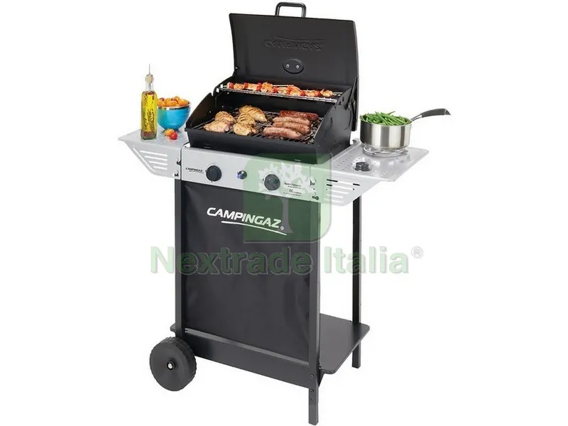 Barbecue a GAS Xpert 100 LS+ Rocky cm. 97,8x50x98,8 h — Tempo libero outdoor — rif. FERX.VIT52211 Barbecue a GAS Xpert 100 LS+ Rocky cm. 97,8x50x98,8 h — Tempo libero outdoor — rif. FERX.VIT52211