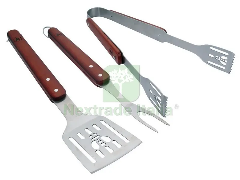 Set Utensili per Barbecue 3 PZ. — Set di attrezzi — rif. FERX.VIT53803 Set Utensili per Barbecue 3 PZ. — Set di attrezzi — rif. FERX.VIT53803