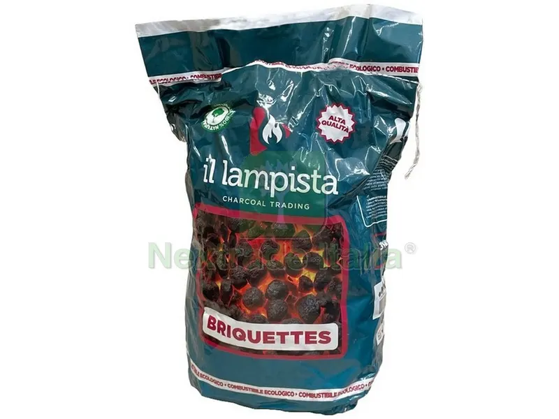 Carbone Vegetale Briquettes sacco da kg. 3 circa — Tempo libero outdoor — rif. FERX.VIT55810 Carbone Vegetale Briquettes sacco da kg. 3 circa — Tempo libero outdoor — rif. FERX.VIT55810