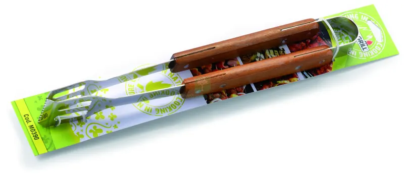Pinza in Acciaio Inox con Manico in Legno cm. 39 — Attrezzi da giardino — rif. FERX.VIT58724