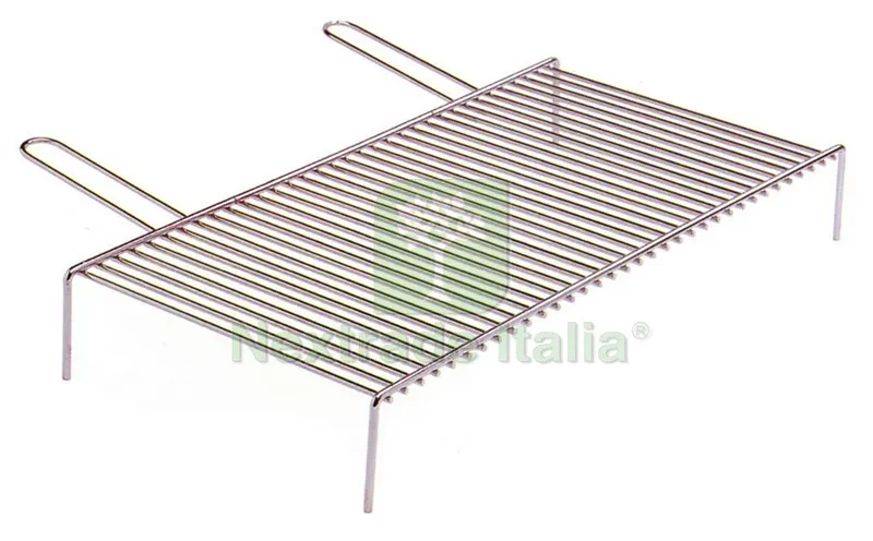 Graticola Multiuso Acciaio Cromato cm. 60x35 — Tempo libero outdoor — rif. FERX.VIT13738 Graticola Multiuso Acciaio Cromato cm. 60x35 — Tempo libero outdoor — rif. FERX.VIT13738
