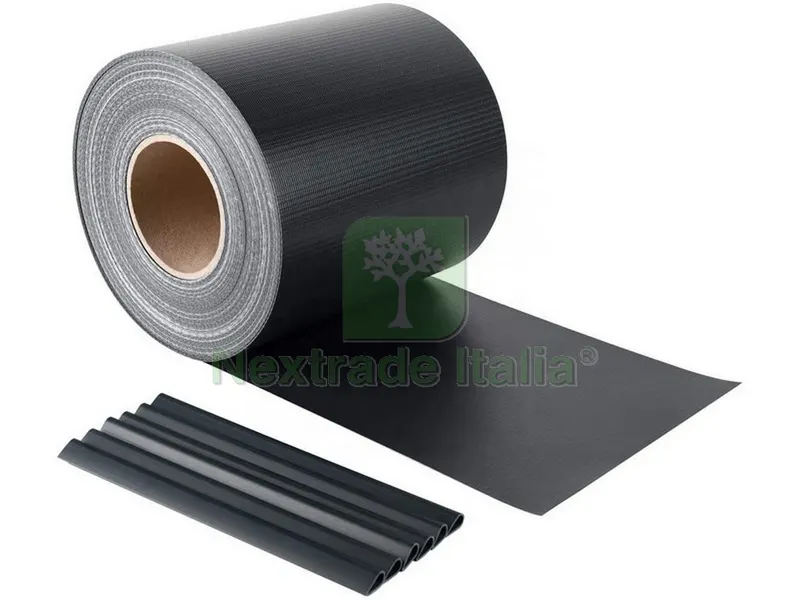 STRISCIA FRANGIVISTA IN PVC + 20 CLIP (450 gr/m) cm. 19x35 mt col. Antracit — Arelle e frangivista — rif. FERX.VIT54316 STRISCIA FRANGIVISTA IN PVC + 20 CLIP (450 gr/m) cm. 19x35 mt col. Antracit — Arelle e frangivista — rif. FERX.VIT54316