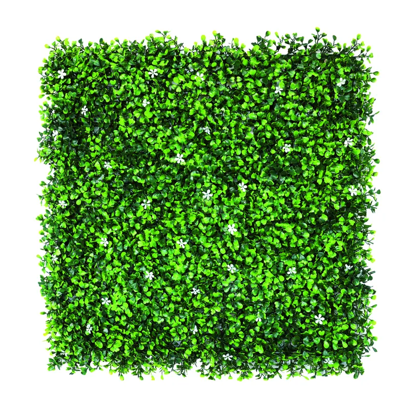 Siepe Artificiale da Parete MOD. Bosso Fiorito cm. 50x50 — Arelle e frangivista — rif. FERX.VIT55279 Siepe Artificiale da Parete MOD. Bosso Fiorito cm. 50x50 — Arelle e frangivista — rif. FERX.VIT55279
