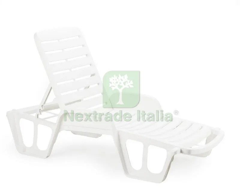 LETTINO FISSO IMPILABILE cm. 192x71x100 h col. Bianco — Pile e batterie — rif. FERX.VIT32739