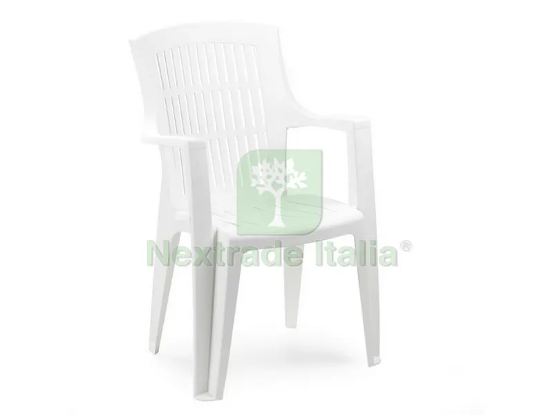 SEDIA ARPA cm. 55x60x91 h col. Bianco — Arredo — rif. FERX.VIT49000 SEDIA ARPA cm. 55x60x91 h col. Bianco — Arredo — rif. FERX.VIT49000