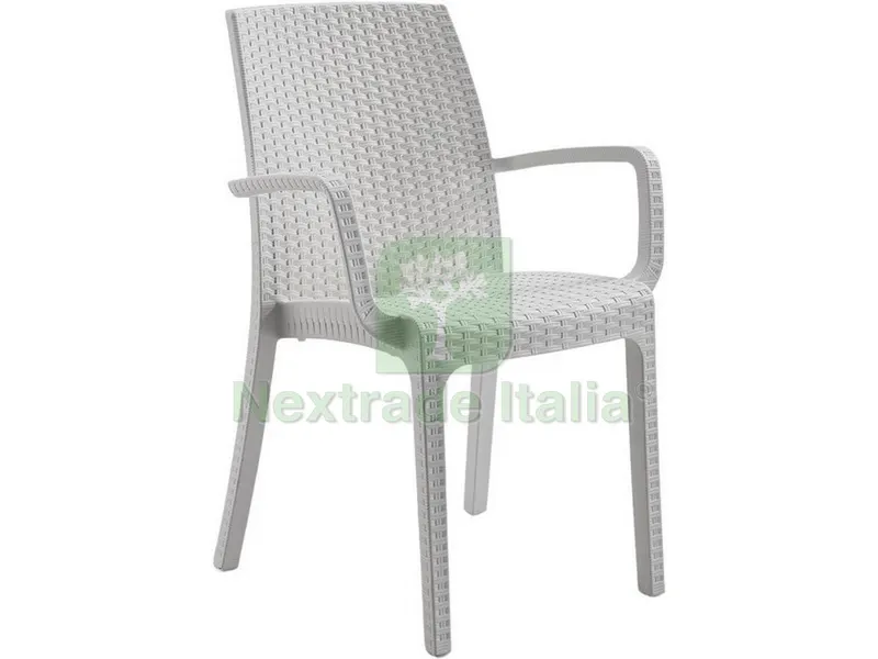 SEDIA INDIANA cm. 59x57x86 h col. Bianco — Arredo — rif. FERX.VIT52726 SEDIA INDIANA cm. 59x57x86 h col. Bianco — Arredo — rif. FERX.VIT52726