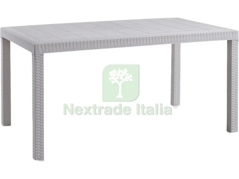 TAVOLO HOUSTON cm. 150x90x74 h col. Bianco — Casalinghi e organizzazione — rif. FERX.VIT52720 TAVOLO HOUSTON cm. 150x90x74 h col. Bianco — Casalinghi e organizzazione — rif. FERX.VIT52720