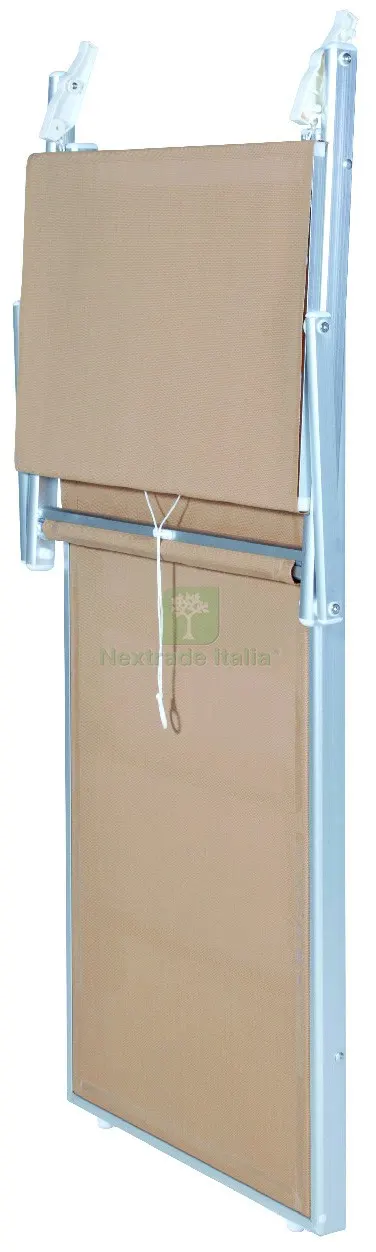LETTINO CON PARASOLE cm. 61x186x38 h col. Sabbia — Accessori bagno — rif. FERX.VIT59210 — foto 2 LETTINO CON PARASOLE cm. 61x186x38 h col. Sabbia — Accessori bagno — rif. FERX.VIT59210 — foto 2