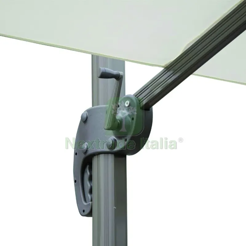 OMBRELLONE DELUXE mt. 3x3 col. Ecrù — Tempo libero outdoor — rif. FERX.VIT59212 — foto 3 OMBRELLONE DELUXE mt. 3x3 col. Ecrù — Tempo libero outdoor — rif. FERX.VIT59212 — foto 3