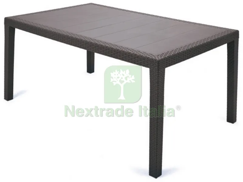 TAVOLO PRINCE cm. 150x90x72 h col. Testa di moro — Tempo libero outdoor — rif. FERX.VIT35562 TAVOLO PRINCE cm. 150x90x72 h col. Testa di moro — Tempo libero outdoor — rif. FERX.VIT35562