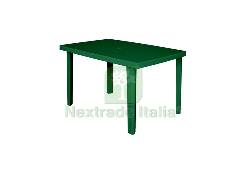 TAVOLO MARTE cm. 100x67x72 h col. Verde — Tempo libero outdoor — rif. FERX.VIT35565