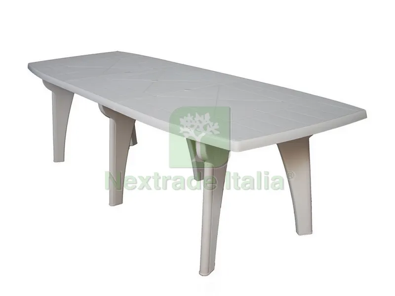 TAVOLO LIPARI 2 cm. 250x90x72 h col. Bianco — Tempo libero outdoor — rif. FERX.VIT37091