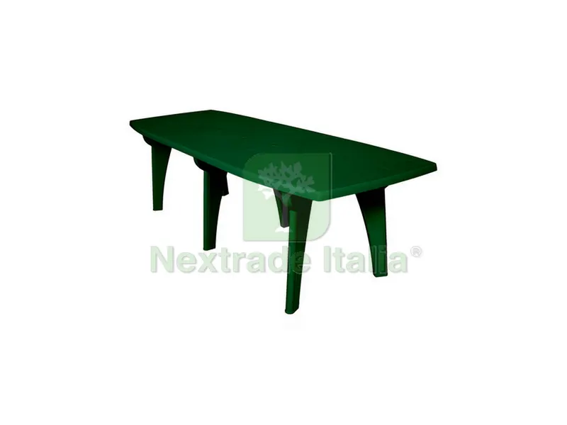 TAVOLO LIPARI 2 cm. 250x90x72 h col. Verde — Tempo libero outdoor — rif. FERX.VIT37092 TAVOLO LIPARI 2 cm. 250x90x72 h col. Verde — Tempo libero outdoor — rif. FERX.VIT37092