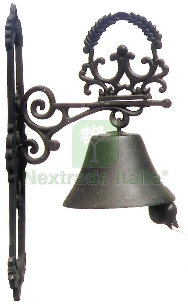 CAMPANA IN GHISA mod. VITTORIA col. Grigio — Ferramenta porte e finestre — rif. FERX.VIT18633 CAMPANA IN GHISA mod. VITTORIA col. Grigio — Ferramenta porte e finestre — rif. FERX.VIT18633