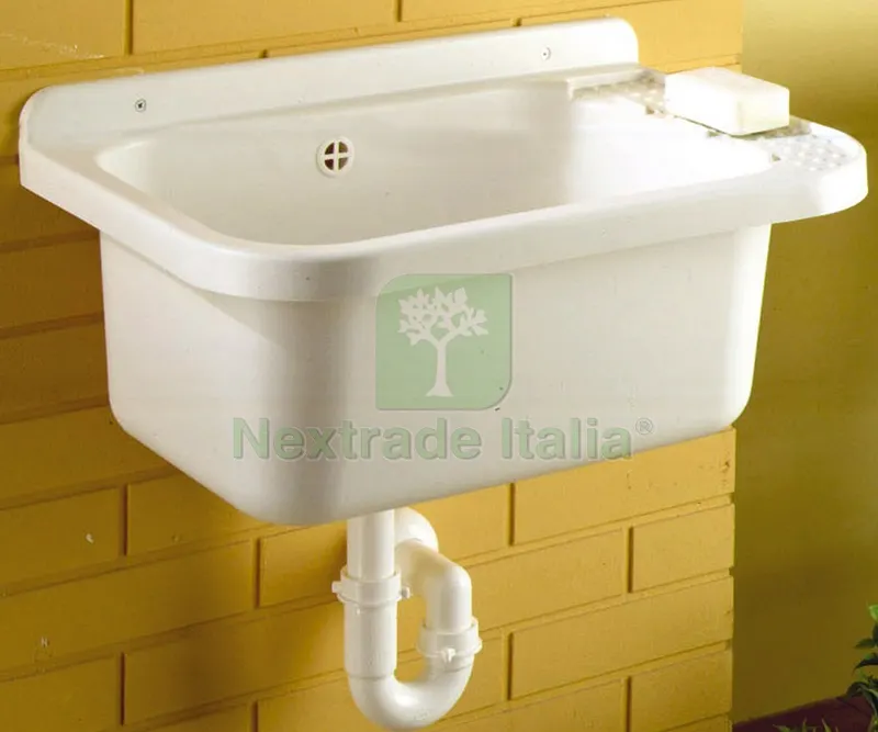 LAVATOIO A PARETE cm. 50x34x25 h — Accessori bagno — rif. FERX.VIT28543 LAVATOIO A PARETE cm. 50x34x25 h — Accessori bagno — rif. FERX.VIT28543