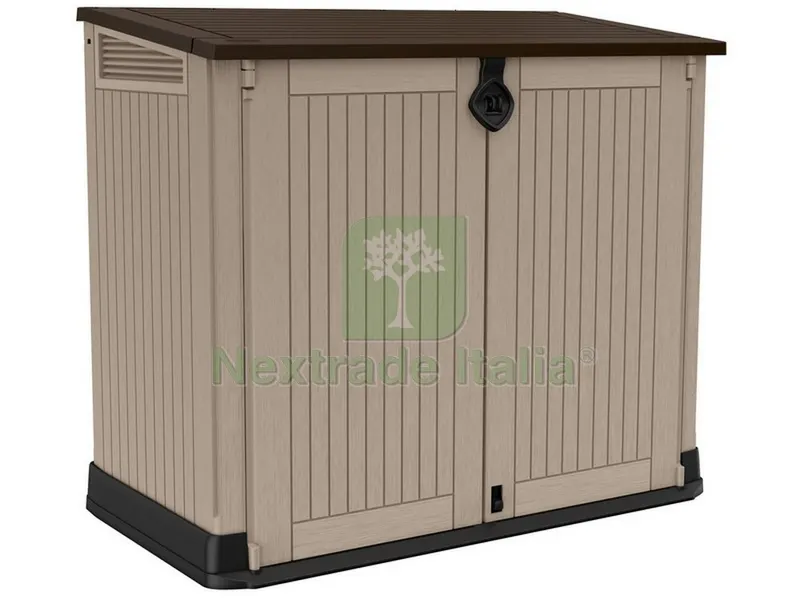 BAULE PORTA ATTREZZI GIARDINO 'STORE OUT MIDI' cm132x71,5x113,5 h — Set di attrezzi — rif. FERX.VIT51583