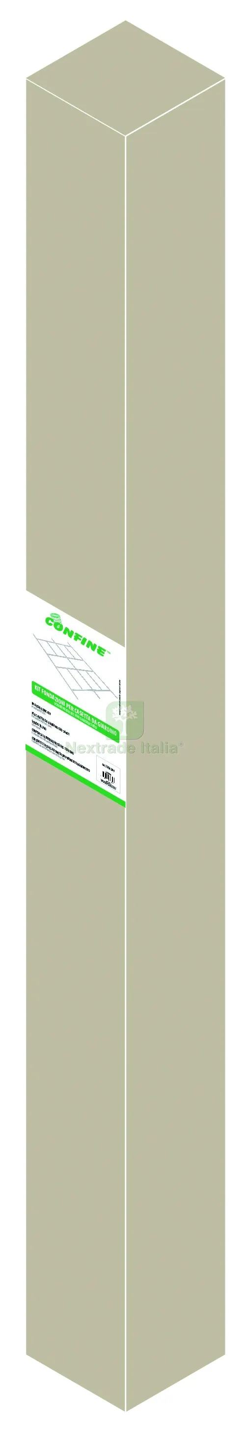 KIT DI FONDAZIONE PER CASETTA DA GIARDINO cm. 341x322x211 h (cod. 56401) — Gazebo e strutture giardino — rif. FERX.VIT56404 — foto 2 KIT DI FONDAZIONE PER CASETTA DA GIARDINO cm. 341x322x211 h (cod. 56401) — Gazebo e strutture giardino — rif. FERX.VIT56404 — foto 2