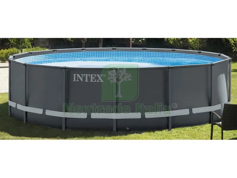 PISCINA TONDA ULTRA XTR FRAME CON POMPA A SABBIA Ø cm. 488x122 h — Tempo libero outdoor — rif. FERX.VIT27262 PISCINA TONDA ULTRA XTR FRAME CON POMPA A SABBIA Ø cm. 488x122 h — Tempo libero outdoor — rif. FERX.VIT27262
