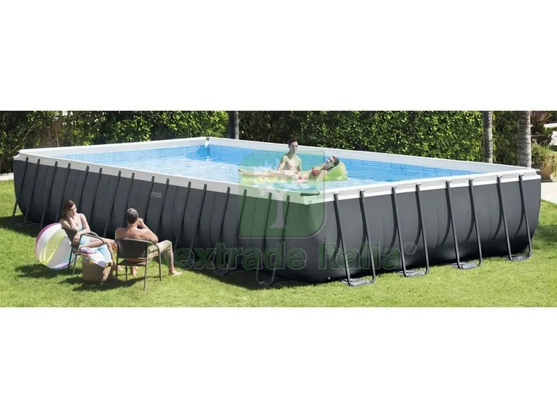 Piscina Rettangolare Ultra XTR Frame con Pompa a Sabbia cm. 975x488x132 h — Tempo libero outdoor — rif. FERX.VIT27889