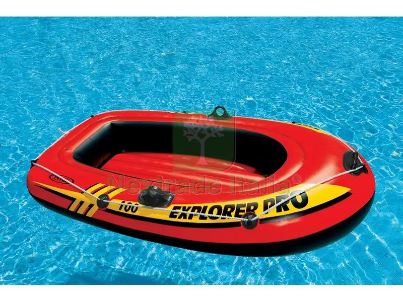CANOTTO GONFIABILE EXPLORER PRO 100 1 Posto cm. 160x94x29 h — Gonfiabili e galleggianti — rif. FERX.VIT30014 CANOTTO GONFIABILE EXPLORER PRO 100 1 Posto cm. 160x94x29 h — Gonfiabili e galleggianti — rif. FERX.VIT30014