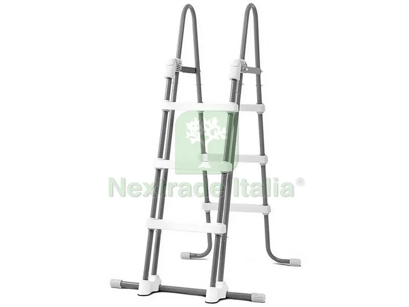 SCALETTA PER PISCINA SAFETY GRADINI STACCABILI h. max cm. 107 — Piscine e strutture — rif. FERX.VIT38482