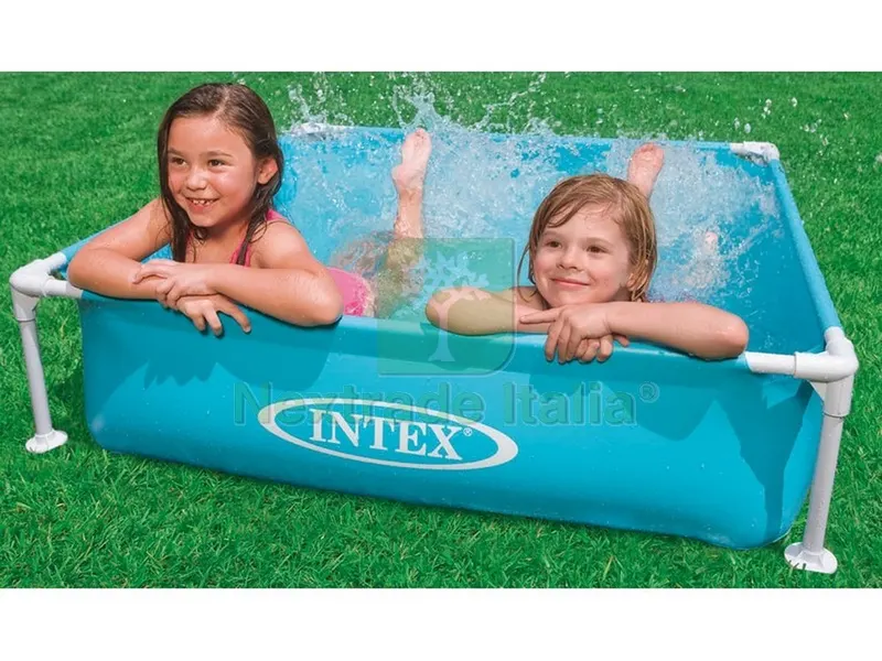 Piscina Quadrata Mini Frame cm. 122x122x30 h (lt. 342) col. Blu — Tempo libero outdoor — rif. FERX.VIT41010 Piscina Quadrata Mini Frame cm. 122x122x30 h (lt. 342) col. Blu — Tempo libero outdoor — rif. FERX.VIT41010