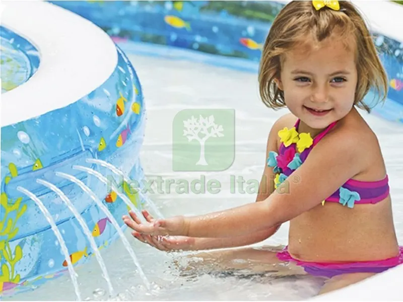 PISCINA TONDA GONFIABILE BABY FISH DOUBLE cm. 279x36 h (lt. 990+232) — Gonfiabili e galleggianti — rif. FERX.VIT41007 — foto 3 PISCINA TONDA GONFIABILE BABY FISH DOUBLE cm. 279x36 h (lt. 990+232) — Gonfiabili e galleggianti — rif. FERX.VIT41007 — foto 3
