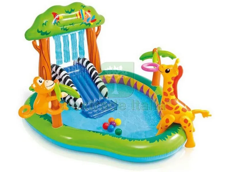 Play Center Giungla cm. 216x188x124 h (lt. 220) — Tempo libero outdoor — rif. FERX.VIT51274