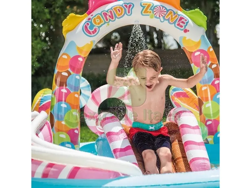 Play Center Candy Zone cm. 295x191x130 h (lt. 206+168) — Tempo libero outdoor — rif. FERX.VIT51276 — foto 2 Play Center Candy Zone cm. 295x191x130 h (lt. 206+168) — Tempo libero outdoor — rif. FERX.VIT51276 — foto 2