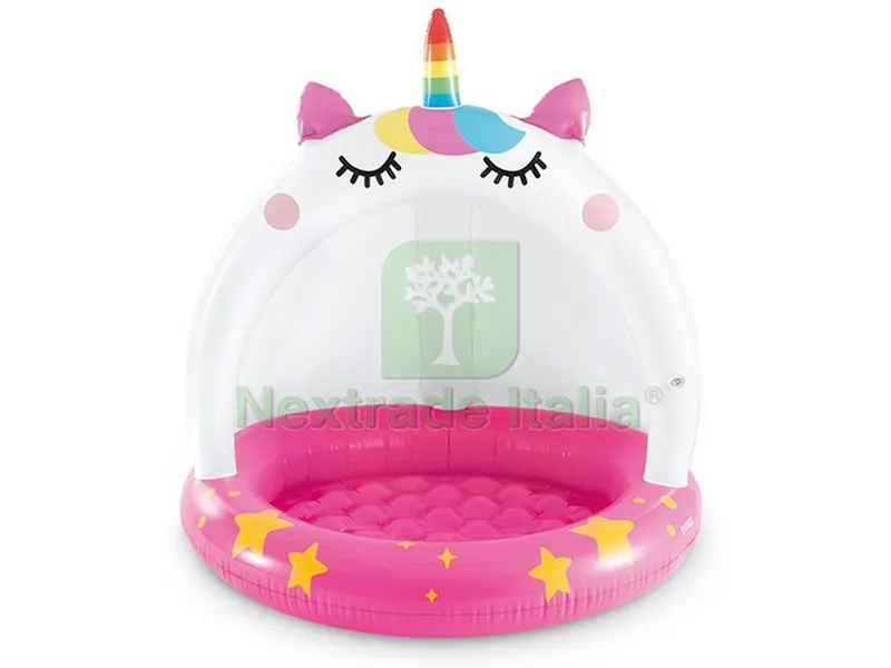 Piscina Tonda Gonfiabile Baby Caticorn Ø cm. 102x102 h (lt. 45) — Gonfiabili e galleggianti — rif. FERX.VIT51268 Piscina Tonda Gonfiabile Baby Caticorn Ø cm. 102x102 h (lt. 45) — Gonfiabili e galleggianti — rif. FERX.VIT51268