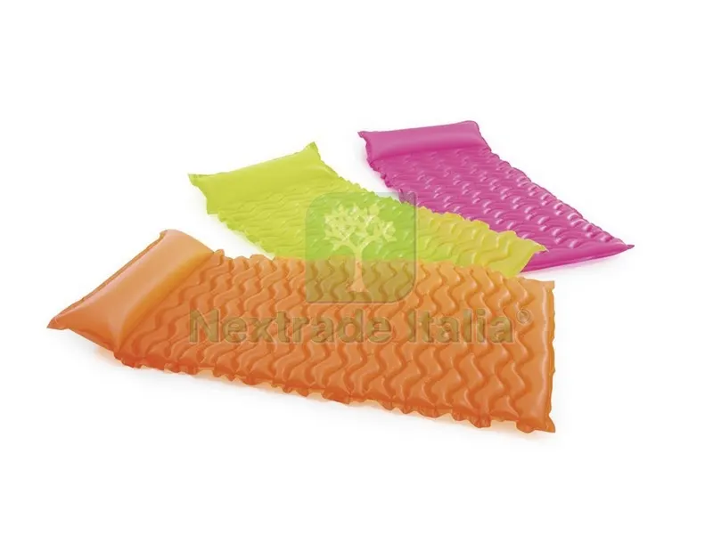 6PZ MATERASSINO GONFIABILE ONDE cm. 229x86 — Gonfiabili e galleggianti — rif. FERX.VIT34139 6PZ MATERASSINO GONFIABILE ONDE cm. 229x86 — Gonfiabili e galleggianti — rif. FERX.VIT34139