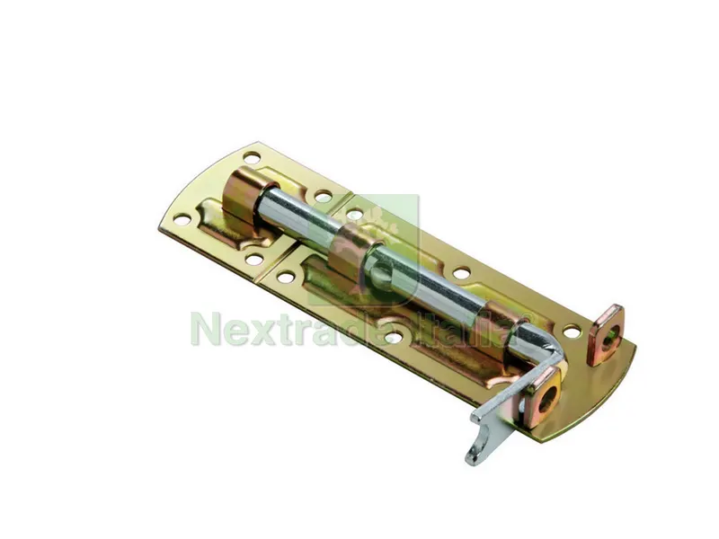 10PZ Catenaccio Portalucchetto AD Asta Tonda art. 760 mm. 180 — Lucchetti e catene — rif. FERX.VIT37574 10PZ Catenaccio Portalucchetto AD Asta Tonda art. 760 mm. 180 — Lucchetti e catene — rif. FERX.VIT37574