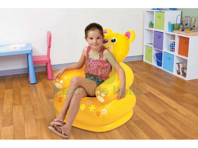 Intex POLTRONA GONFIABILE HAPPY ANIMAL cm. 65x64x74 h (mis. media) — Gonfiabili e galleggianti — rif. FERX.VIT34151 Intex POLTRONA GONFIABILE HAPPY ANIMAL cm. 65x64x74 h (mis. media) — Gonfiabili e galleggianti — rif. FERX.VIT34151
