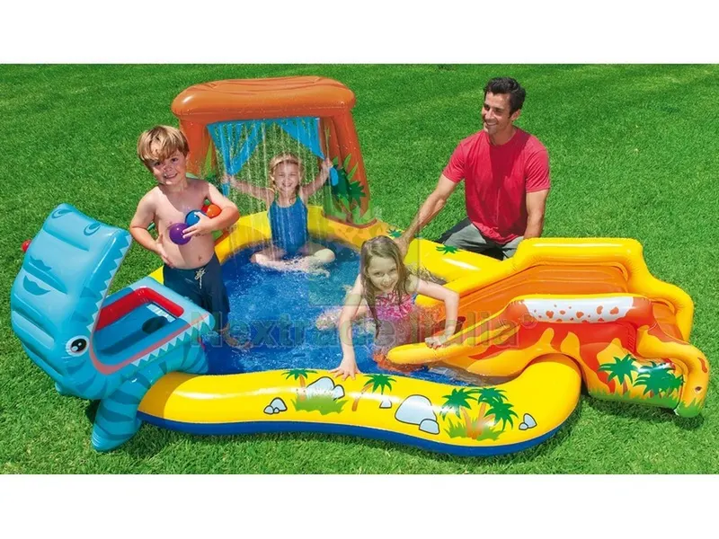 Play Center Dinosauro cm. 249x191x109 h (lt. 310) — Tempo libero outdoor — rif. FERX.VIT31613