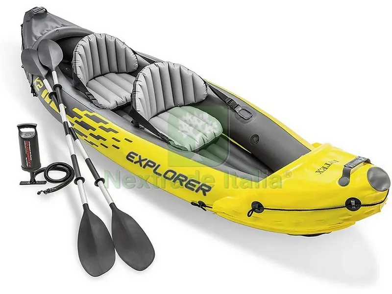 Canoa Gonfiabile Explorer K2 cm. 312x91x51 h — Gonfiabili e galleggianti — rif. FERX.VIT34144 Canoa Gonfiabile Explorer K2 cm. 312x91x51 h — Gonfiabili e galleggianti — rif. FERX.VIT34144