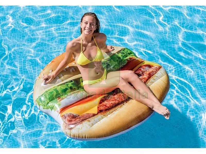Isola Gonfiabile Hamburger cm. 145x142 — Gonfiabili e galleggianti — rif. FERX.VIT45563 Isola Gonfiabile Hamburger cm. 145x142 — Gonfiabili e galleggianti — rif. FERX.VIT45563