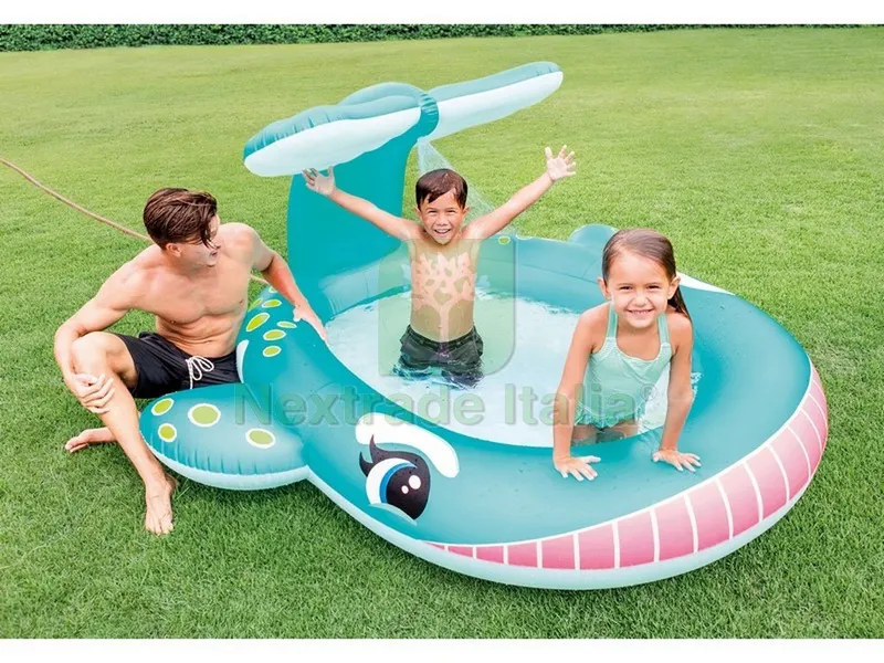 PISCINA GONFIABILE BALENA 201x196x91 — Gonfiabili e galleggianti — rif. FERX.VIT45575 PISCINA GONFIABILE BALENA 201x196x91 — Gonfiabili e galleggianti — rif. FERX.VIT45575