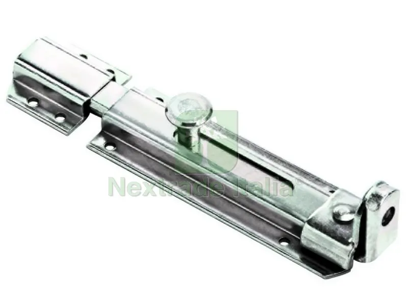 10PZ Catenaccio Portalucchetto Medio Zincato art. 750 mm. 150 — Lucchetti e catene — rif. FERX.VIT37302 10PZ Catenaccio Portalucchetto Medio Zincato art. 750 mm. 150 — Lucchetti e catene — rif. FERX.VIT37302